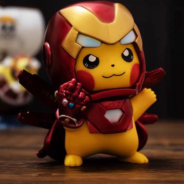 ポケモン - MARVEL Qoo10] ポケモンピカチュウ cos アベンジャー