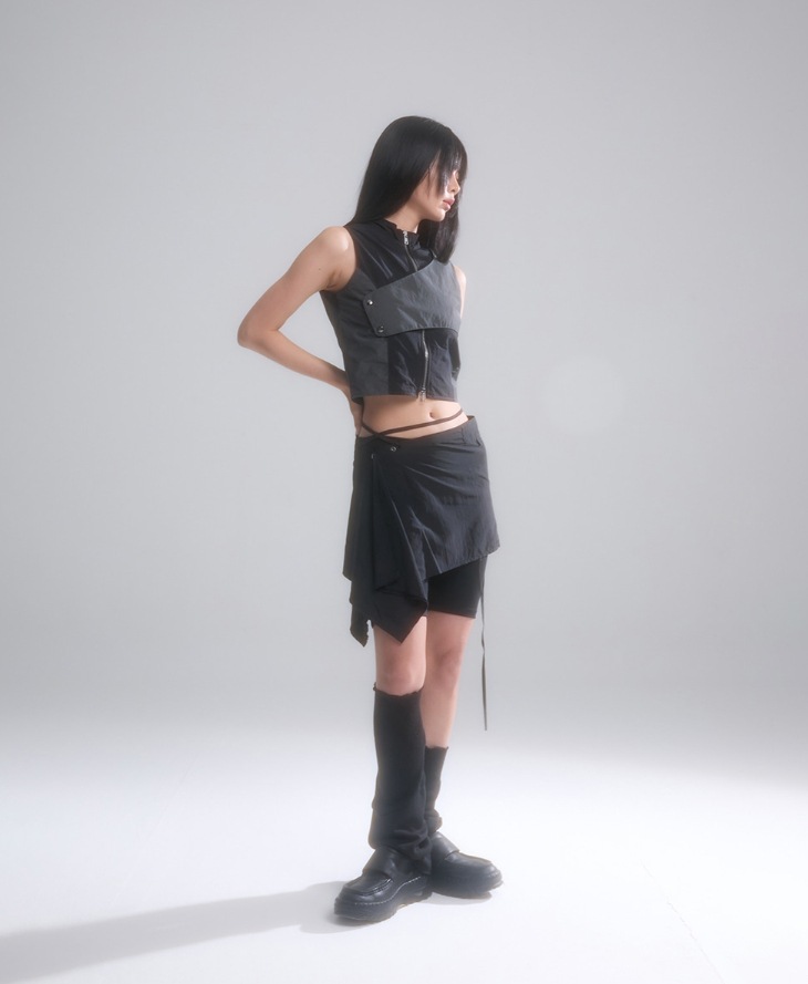 【FLAREUP】E97 Layered Flap Vest 【FLAREUP】E97 Layered Flap Vest