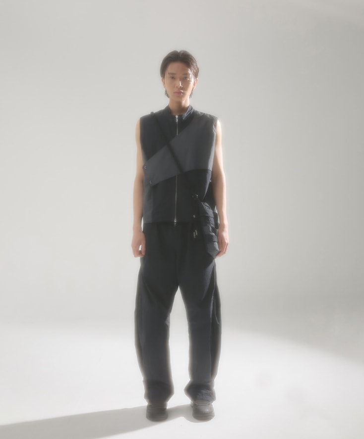 【FLAREUP】E97 Layered Flap Vest 【FLAREUP】E97 Layered Flap Vest