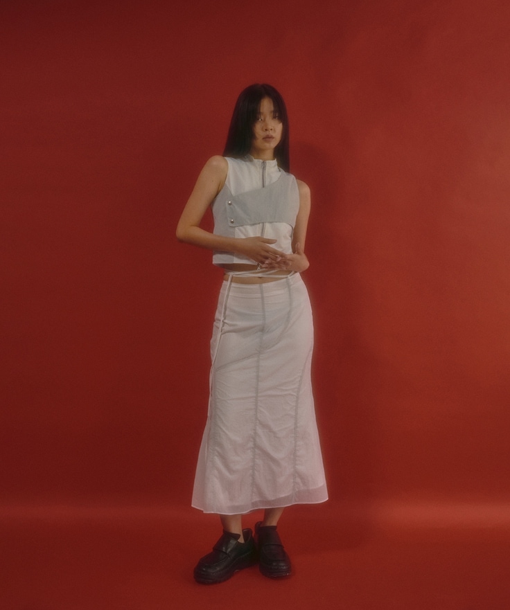 【FLAREUP】E97 Layered Flap Vest 【FLAREUP】E97 Layered Flap Vest