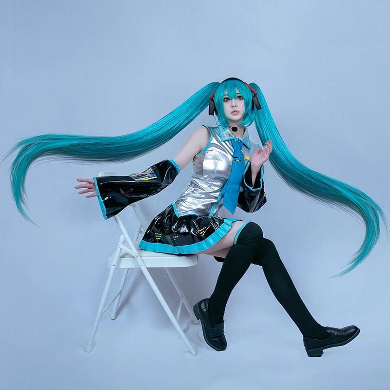 コスプレ衣初音ミクMikuイベントパーティー変演出服クリスマスパーティー