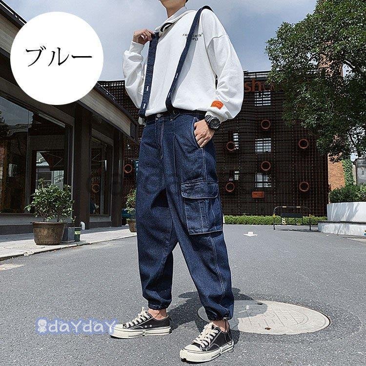 デニムオーバーオール メンズ 無地 デニム ロングパンツ 春夏 サロペット 最大91 Offクーポン オールインワン ボトムス