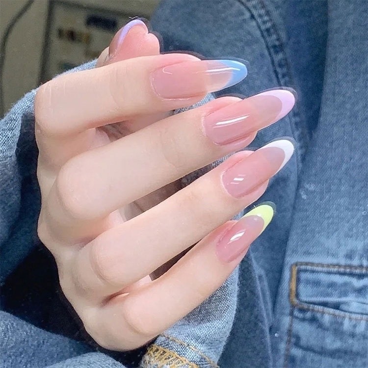 ネイル専門店 超人気ネイルフレンチシリコンスタンプシングルヘッドサイズ転写ヘッド透明プリントツールスクラッチプリントオイルツール付き96