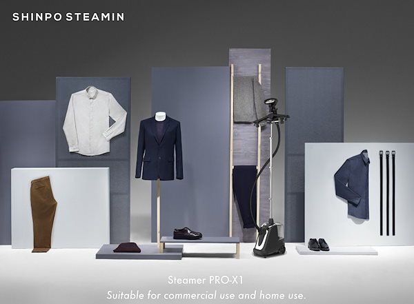Qoo10] SHINPO STEAMIN 「PRO-X1」スタンド型業務用ガーメン