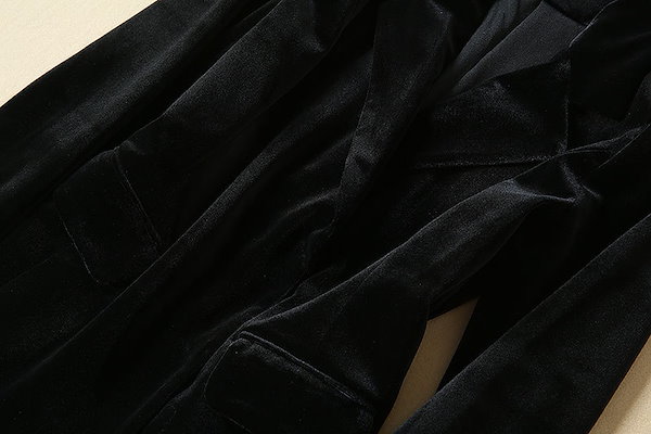 Qoo10] ベロアパンツスーツ ベロアセットアップ