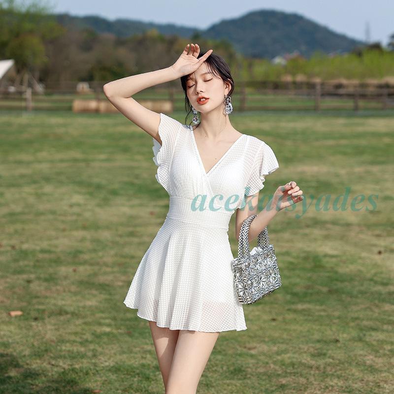 水着 レディース フリルビキニ ワンピース水 体型カバー水着 レース 露出控えめ お洒落 可愛い シンプル パッド付き プール 海水浴 ビーチ 水遊び リゾート 水着 レディース フリルビキニ ワンピース水 体型カバー水着 レース 露出控えめ お洒落 可愛い シンプル パッド付き プール 海水浴 ビーチ 水遊び リゾート