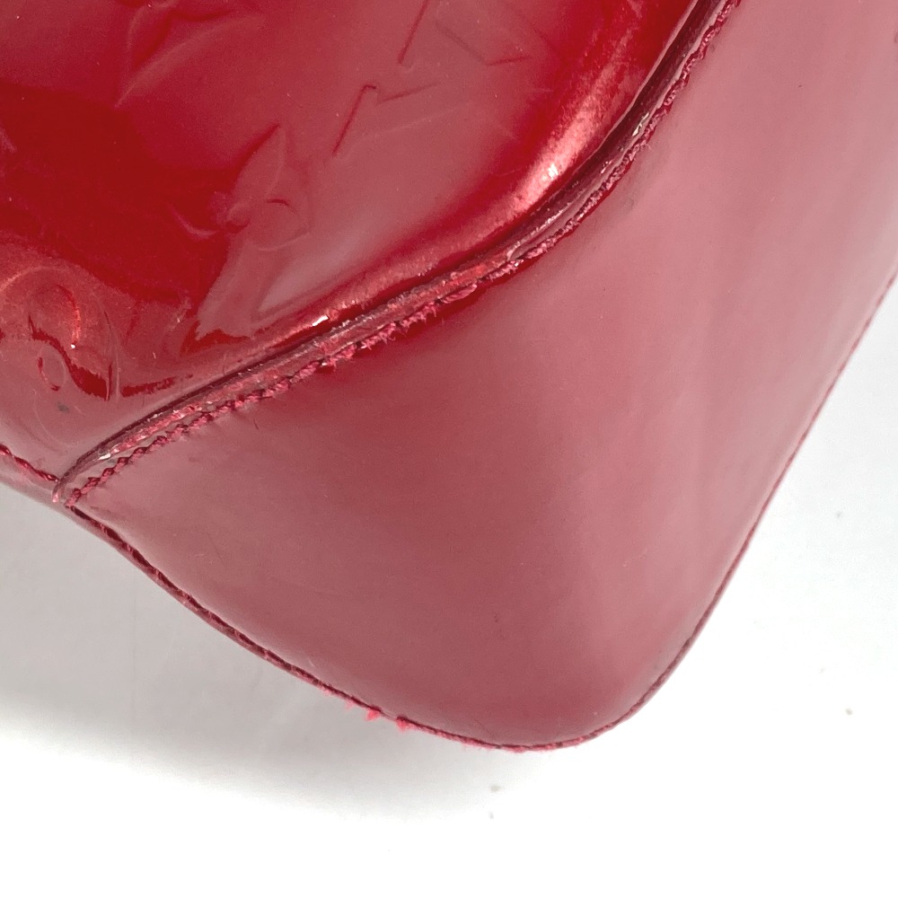 ショルダーバッグ M91989 ブレントウッド モノグラムヴェルニ カバン トートバッグ 肩掛け モノグラムヴェルニ ポムダムール レッド