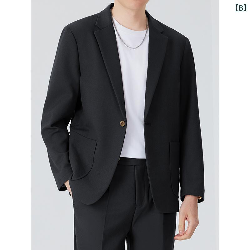 スーツ ジャケット カジュアル メンズカジュアル スーツ ジャケット 高級 韓国 ウェディング 薄手 春秋 小さい 婚約 服 スーツ ジャケット カジュアル メンズカジュアル スーツ ジャケット 高級 韓国 ウェディング 薄手 春秋 小さい 婚約 服