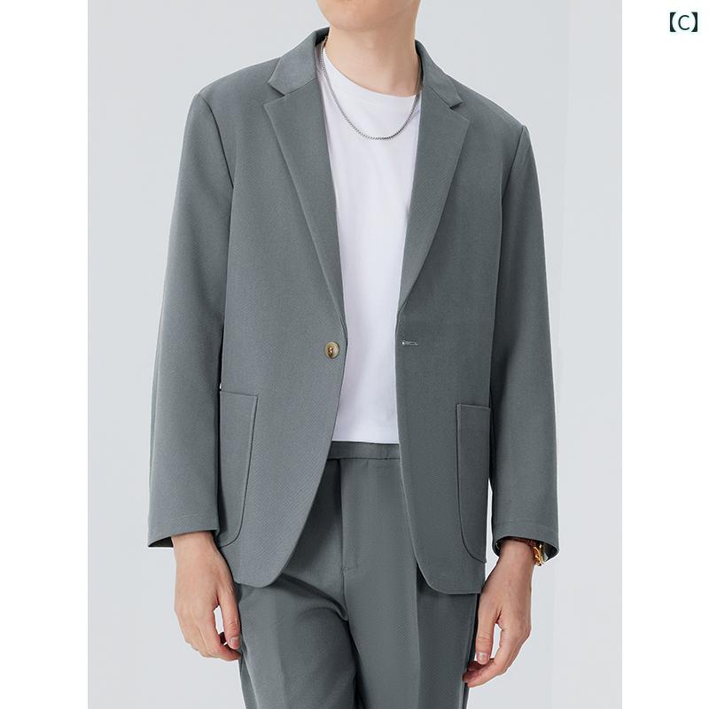 スーツ ジャケット カジュアル メンズカジュアル スーツ ジャケット 高級 韓国 ウェディング 薄手 春秋 小さい 婚約 服 スーツ ジャケット カジュアル メンズカジュアル スーツ ジャケット 高級 韓国 ウェディング 薄手 春秋 小さい 婚約 服