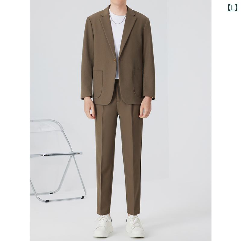 スーツ ジャケット カジュアル メンズカジュアル スーツ ジャケット 高級 韓国 ウェディング 薄手 春秋 小さい 婚約 服 スーツ ジャケット カジュアル メンズカジュアル スーツ ジャケット 高級 韓国 ウェディング 薄手 春秋 小さい 婚約 服