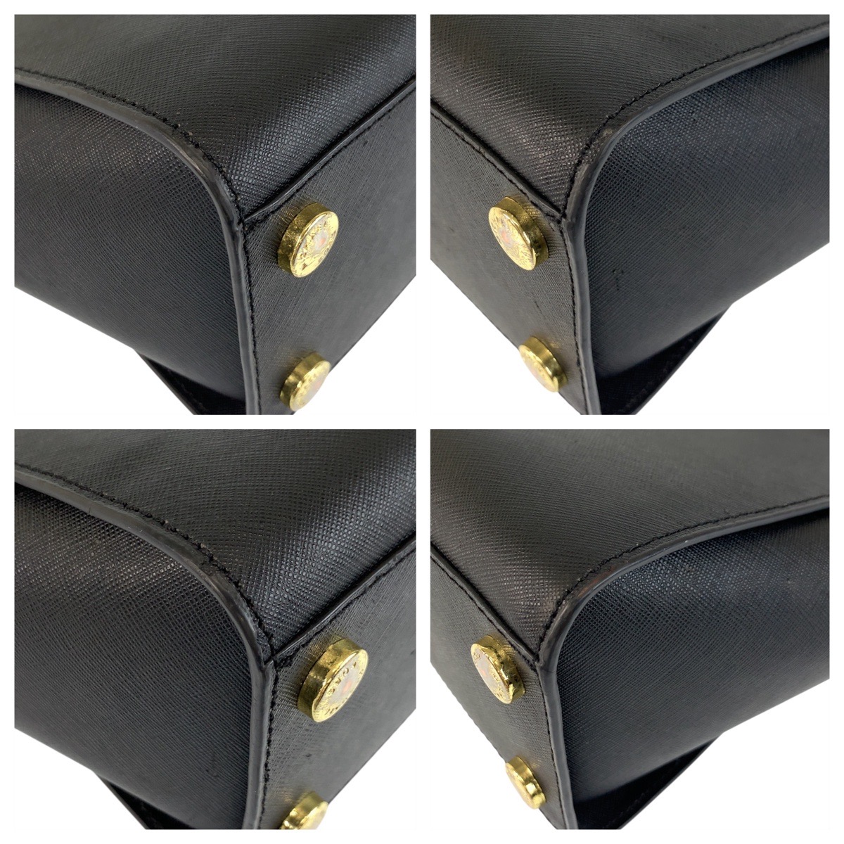 セルマ ブラック 黒 ゴールド金具 レザー 30S5GCYS1L ハンドバッグ レディース 503923