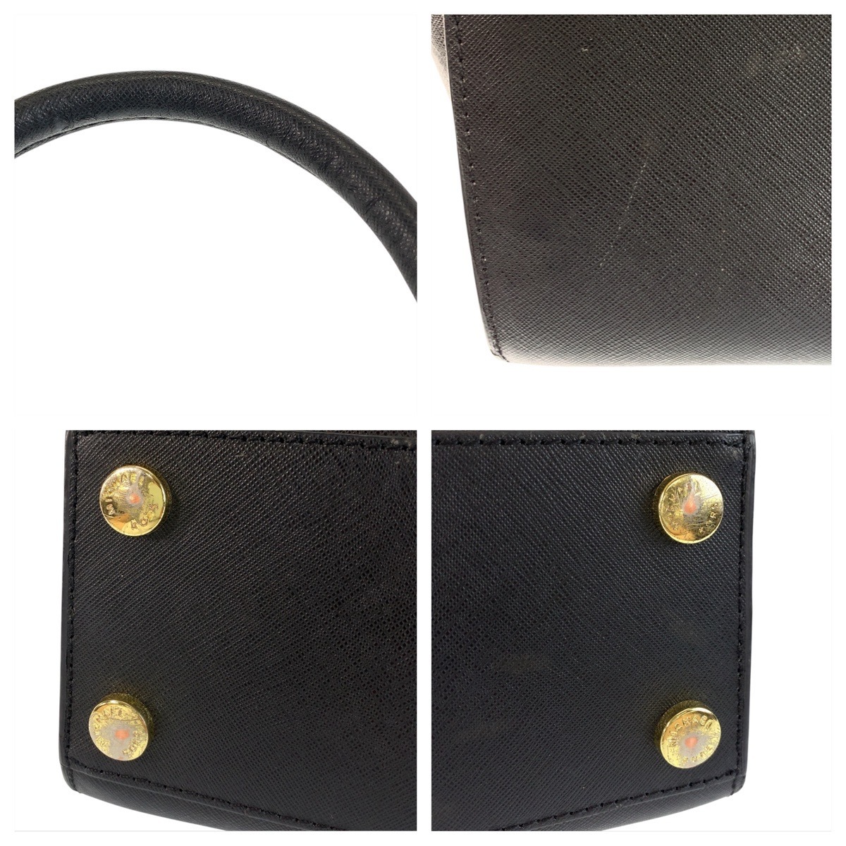 セルマ ブラック 黒 ゴールド金具 レザー 30S5GCYS1L ハンドバッグ レディース 503923