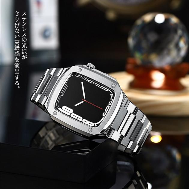p501Apple Watch 9 SE バンド 45mm アップルウォッチ Ultra 一体型 バンド ステンレス ベルト セット 44mm 40mm メンズ シリコン p501Apple Watch 9 SE バンド 45mm アップルウォッチ Ultra 一体型 バンド ステンレス ベルト セット 44mm 40mm メンズ シリコン