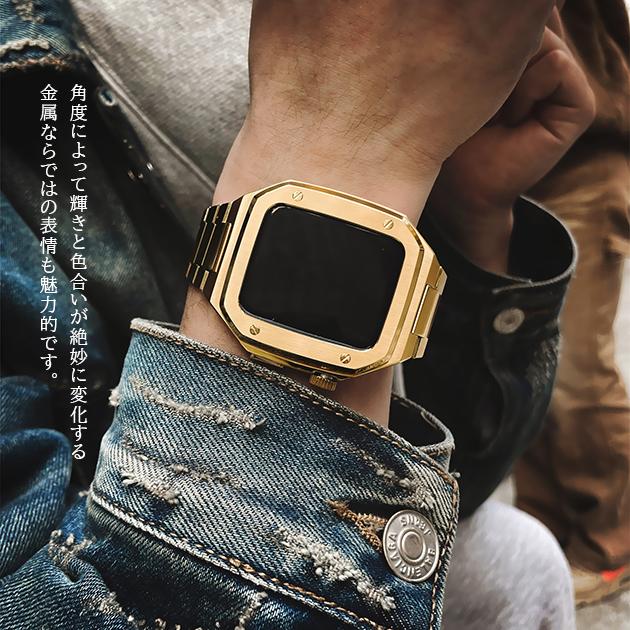 p501Apple Watch 9 SE バンド 45mm アップルウォッチ Ultra 一体型 バンド ステンレス ベルト セット 44mm 40mm メンズ シリコン p501Apple Watch 9 SE バンド 45mm アップルウォッチ Ultra 一体型 バンド ステンレス ベルト セット 44mm 40mm メンズ シリコン