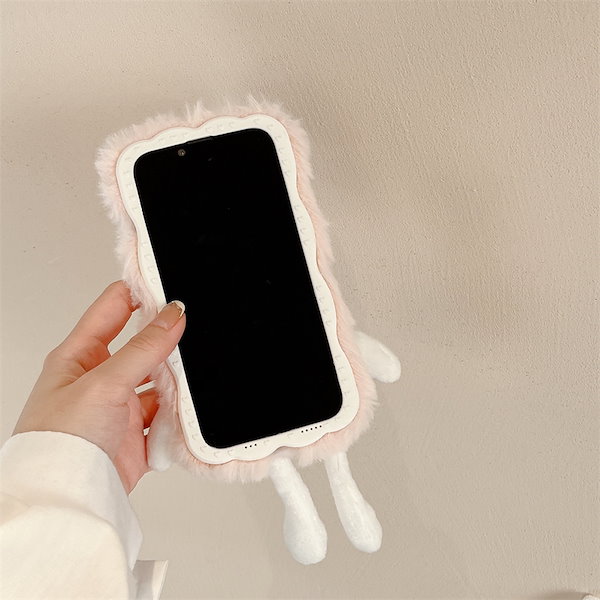 Qoo10] iPhone17ケース ふわふわ もこも