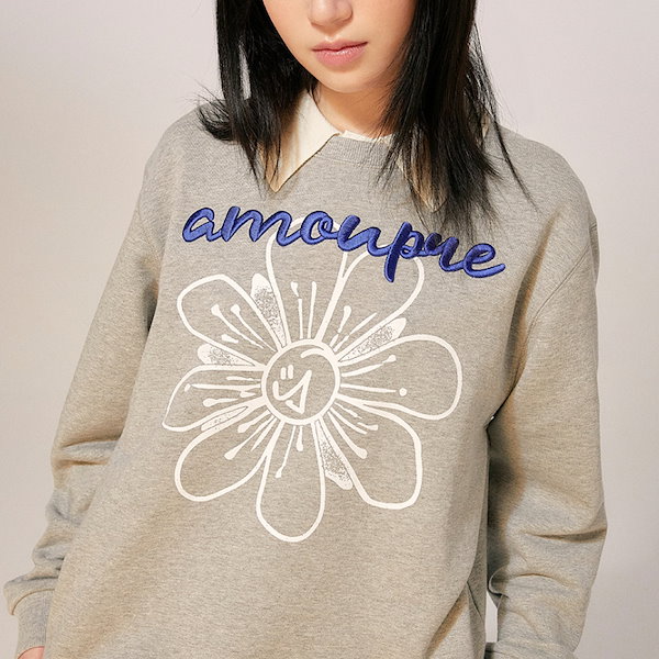 ☆TXT ボムギュ 着用！！【NOHANT】LONELY/LOVELY SWEATSHIRT