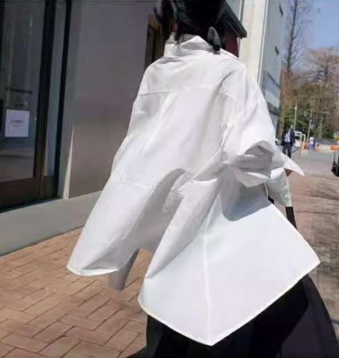白シャツ レディース シャツ ブラウス 長袖 ポロカラー ストレート オーバーサイズ ボタン 薄手 綿 かわいい 大人可愛い きれいめ シンプル カジュアル 上品 おしゃれ かっこいい レトロ 白シャツ レディース シャツ ブラウス 長袖 ポロカラー ストレート オーバーサイズ ボタン 薄手 綿 かわいい 大人可愛い きれいめ シンプル カジュアル 上品 おしゃれ かっこいい レトロ