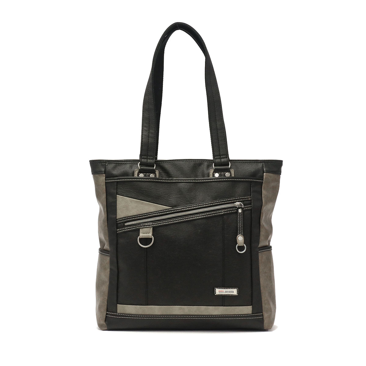 トートバッグ VHW ファスナー付き 肩掛け メンズ レディース VHW-5532 トートバッグ VHW ファスナー付き 肩掛け メンズ レディース VHW-5532