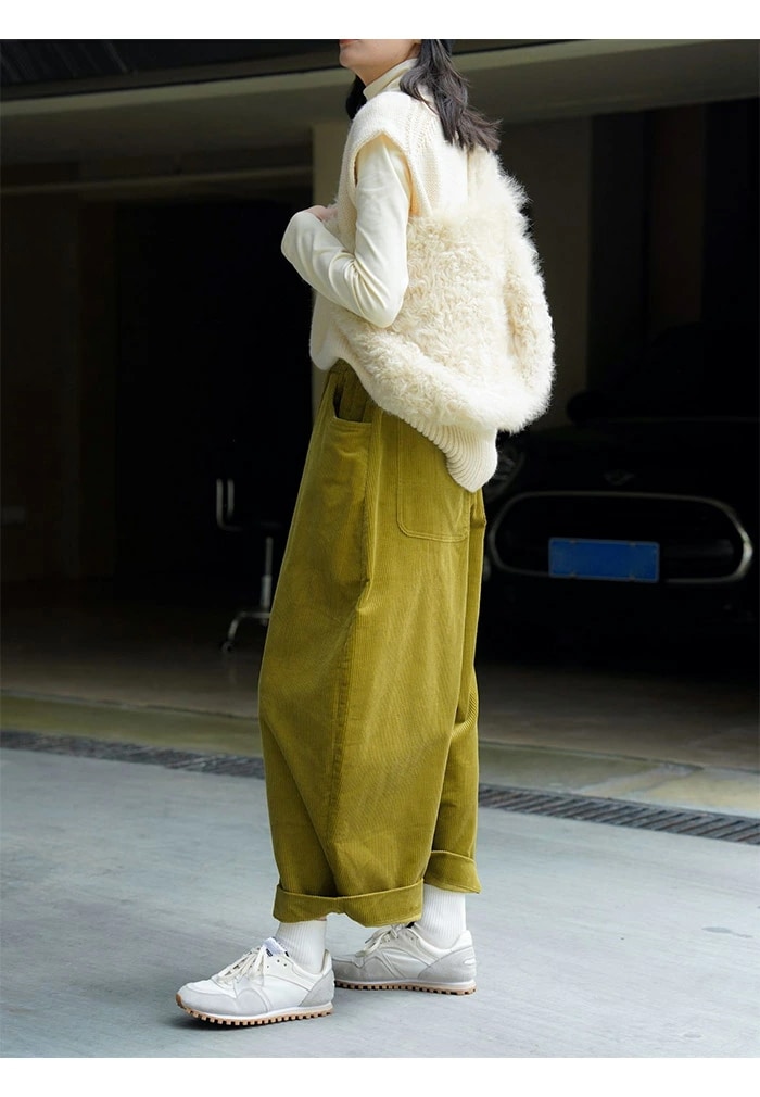 【期間特恵】コーデュロイ パンツ ロング レディース ワイドパンツ 九分丈 コーデュロイパンツ ハイウエスト スカンツ フレアパンツ オーバーサイズ ボトムス 体型カバー ロングパンツ ウエストゴム 【期間特恵】コーデュロイ パンツ ロング レディース ワイドパンツ 九分丈 コーデュロイパンツ ハイウエスト スカンツ フレアパンツ オーバーサイズ ボトムス 体型カバー ロングパンツ ウエストゴム