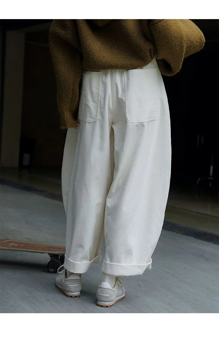 【期間特恵】コーデュロイ パンツ ロング レディース ワイドパンツ 九分丈 コーデュロイパンツ ハイウエスト スカンツ フレアパンツ オーバーサイズ ボトムス 体型カバー ロングパンツ ウエストゴム 【期間特恵】コーデュロイ パンツ ロング レディース ワイドパンツ 九分丈 コーデュロイパンツ ハイウエスト スカンツ フレアパンツ オーバーサイズ ボトムス 体型カバー ロングパンツ ウエストゴム