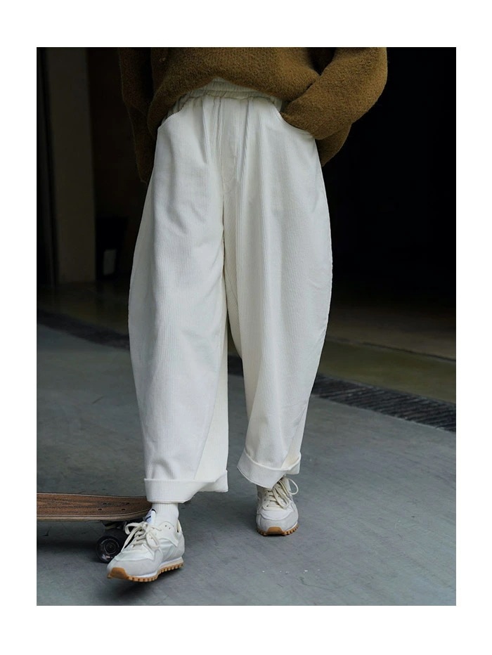 【期間特恵】コーデュロイ パンツ ロング レディース ワイドパンツ 九分丈 コーデュロイパンツ ハイウエスト スカンツ フレアパンツ オーバーサイズ ボトムス 体型カバー ロングパンツ ウエストゴム 【期間特恵】コーデュロイ パンツ ロング レディース ワイドパンツ 九分丈 コーデュロイパンツ ハイウエスト スカンツ フレアパンツ オーバーサイズ ボトムス 体型カバー ロングパンツ ウエストゴム