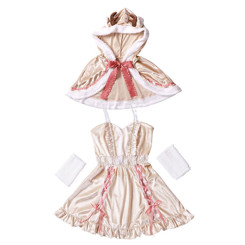 コスプレ クリスマス アニマル シェリヴェール クリーミートナカイ レディース ブラウン[cheriver-c-reindeer]