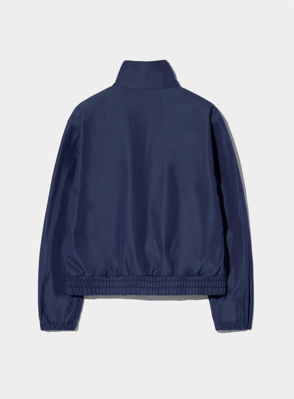 【SATUR】 LECCE TWO TONE ZIP UP JACKET : GLITTER RETRO BLUE