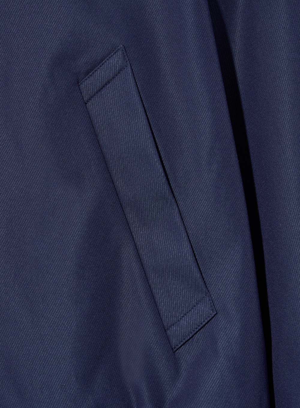 【SATUR】 LECCE TWO TONE ZIP UP JACKET : GLITTER RETRO BLUE