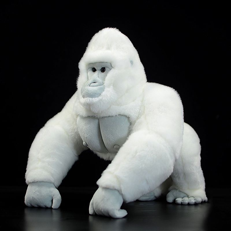 アルビノゴリラ ぬいぐるみ リアル ストレス解消 玩具 動物 モデル 抱き枕 クッション 癒し系 ふわふわ 肌触り良い インテリア お祝い 撮影道具 置物 自宅 部屋飾り ハロウィン クリスマス パー mdprevattcaulkingandwaterproofing.com