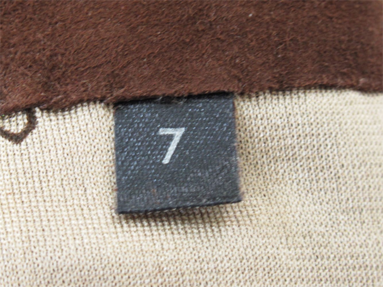 手袋 FFマーク 7サイズ ブラウン レディース 中古 手袋 FFマーク 7サイズ ブラウン レディース 中古