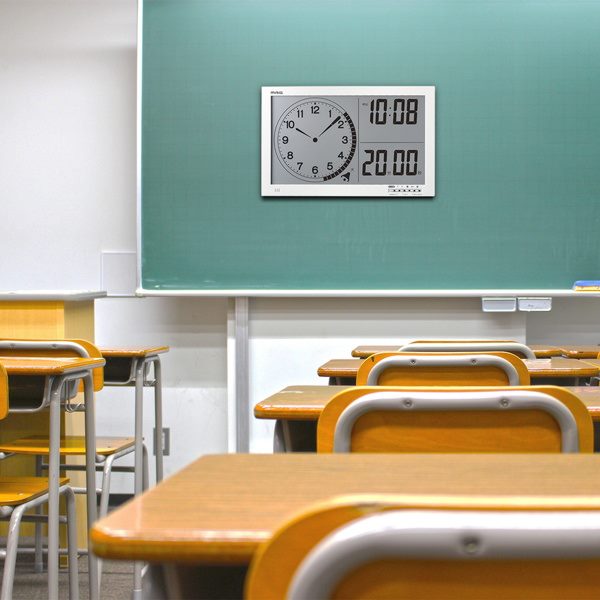 大型タイマー タイムスケール デジタル時計 時刻表示 カレンダー 温湿度計表示付き 大型タイマー タイムスケール デジタル時計 時刻表示 カレンダー 温湿度計表示付き