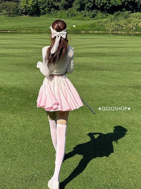 Qoo10] ゴルフウェア 2025 春夏 上下セット