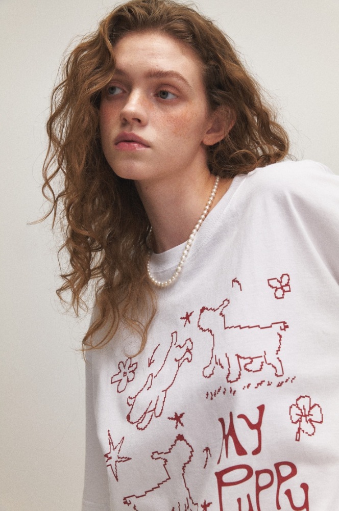 CPGN STUDIO】 MY PUPPY Short Sleeve Tee Tシャツ・カットソー