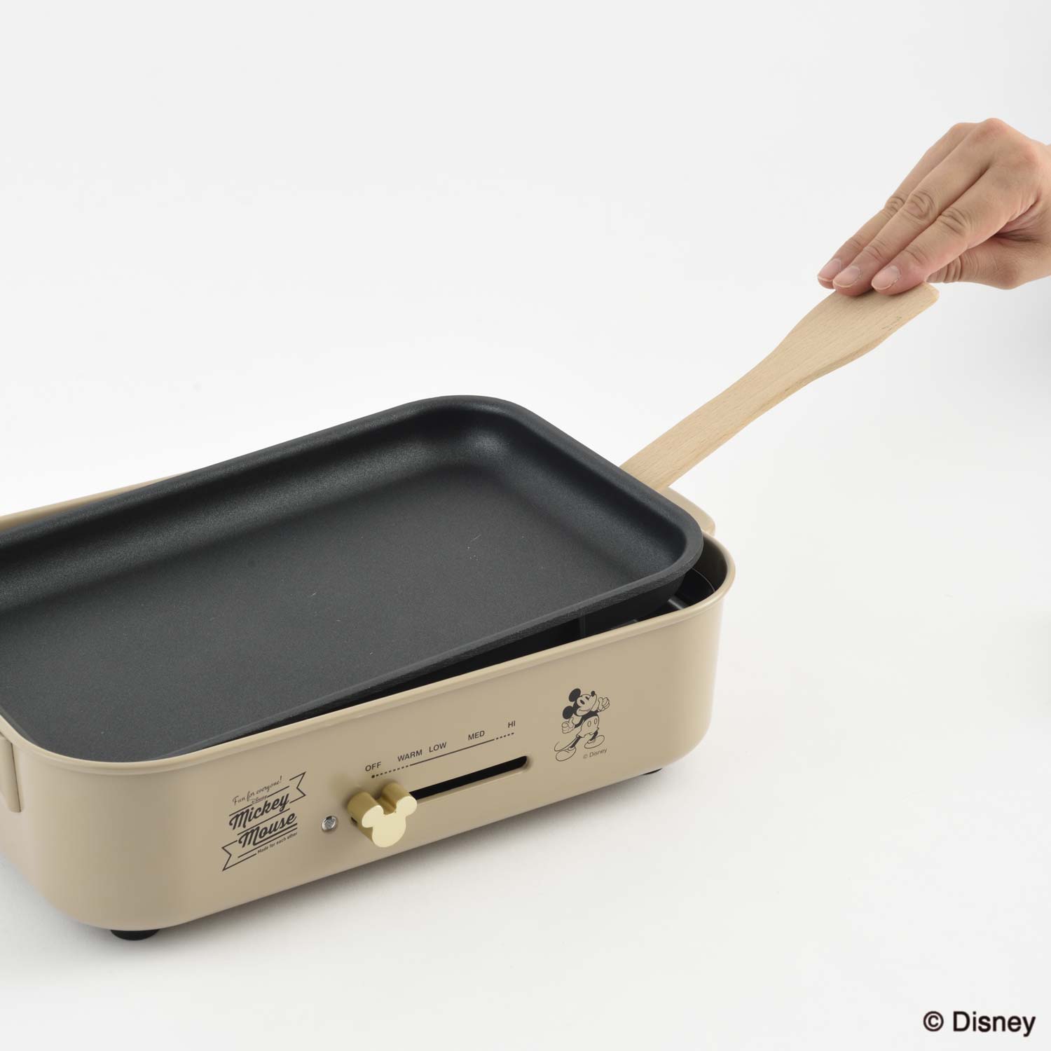 ホットプレート ディズニー 電気式 コンパクト 保温 たこ焼き パンケーキ焼き 2人用 3人用 BOE134