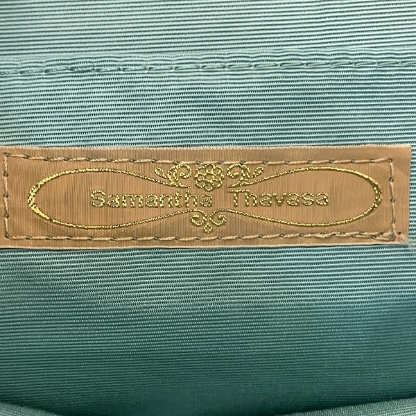 サマンサタバサ ミックスツイードバッグ ハートチャーム バッグ ショルダーバッグ 【中古】