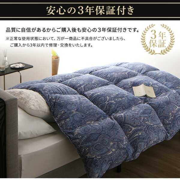 羽毛布団 シングル ブラウン ダウン90% 350dp パワーアップ加工 抗菌 防臭 防ダニ 国産