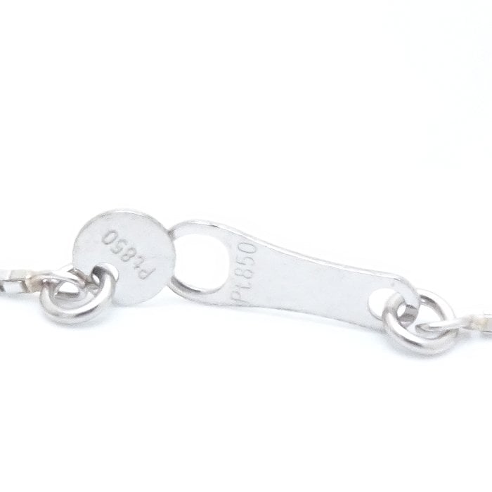 ネックレス ルビー0.53ct ダイヤモンド1.00ct Pt900プラチナ × Pt850