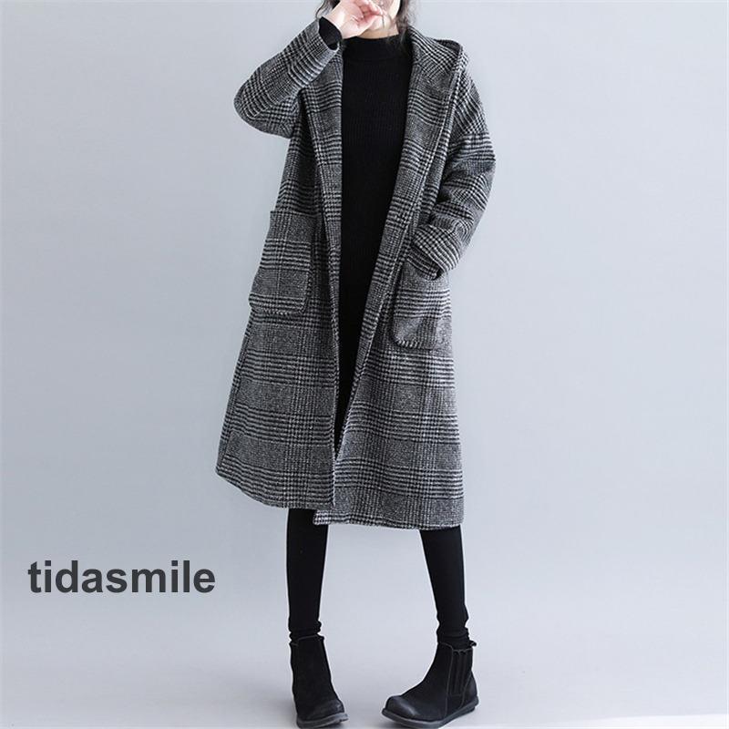 新入庫 チェスターコート レディース ラシャコート ロングコート 羽織り トレンチコート アウター ラシャ チェック柄 着痩せ フード付き 新入庫 チェスターコート レディース ラシャコート ロングコート 羽織り トレンチコート アウター ラシャ チェック柄 着痩せ フード付き