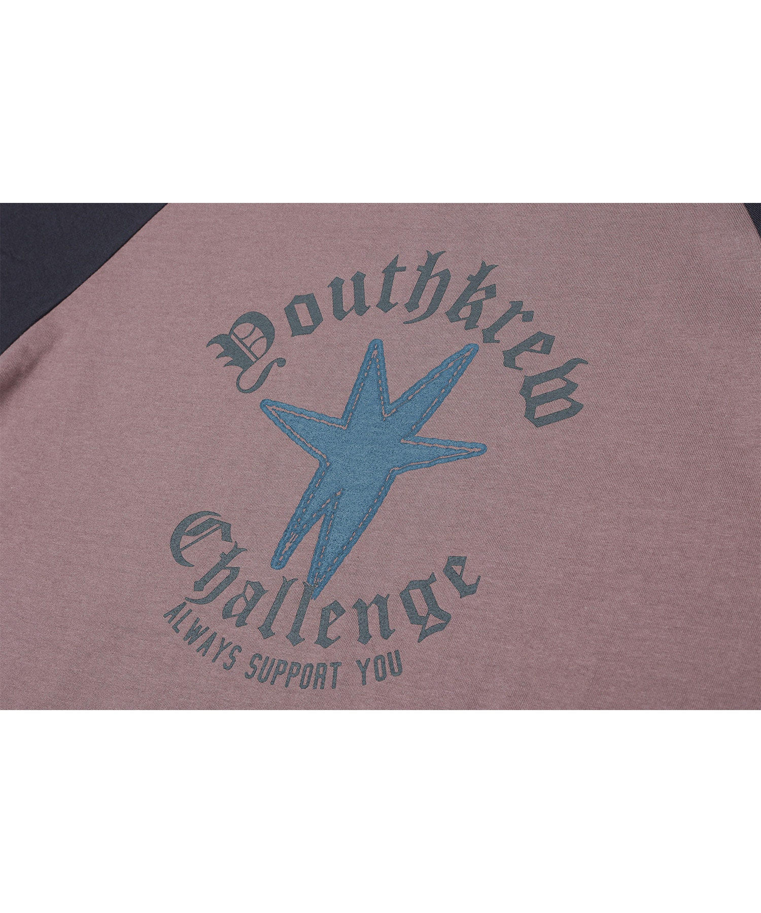 YK Gloria Raglan Boxy Tee-DustyPink