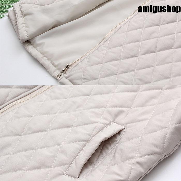 人気沸騰新柄追加 キルティングコート 中綿コート レディース 中綿ジャケット シンプル コート アウター ミディアム丈 防寒コート ゆったり アウトドア 暖かい 冬 秋 30代 40代 人気沸騰新柄追加 キルティングコート 中綿コート レディース 中綿ジャケット シンプル コート アウター ミディアム丈 防寒コート ゆったり アウトドア 暖かい 冬 秋 30代 40代