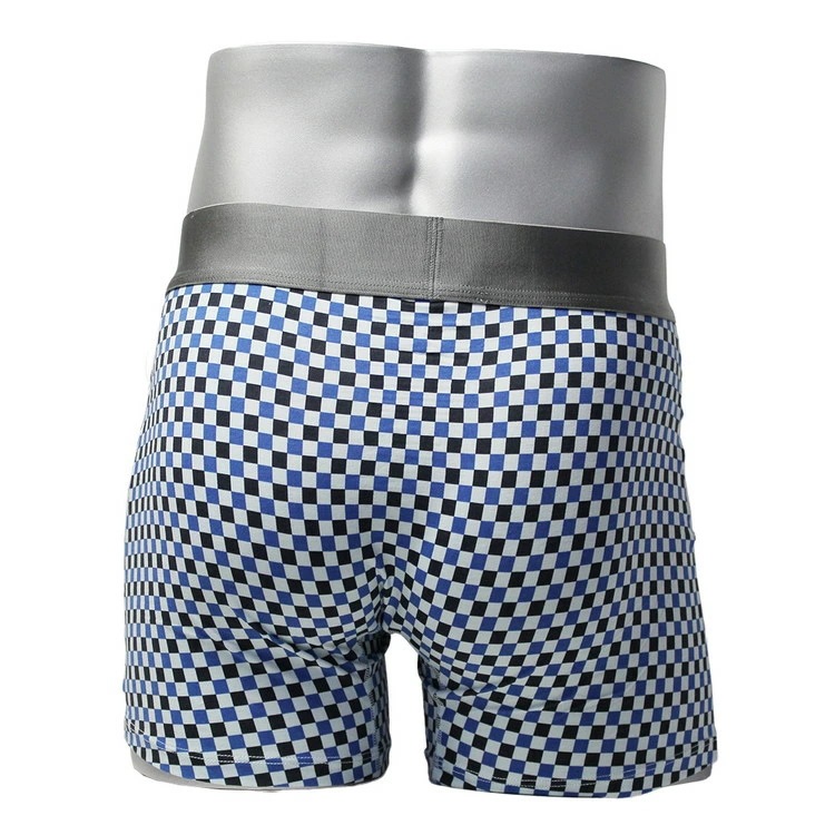 トミージョン：COOL COTTON ボクサーパンツ [フェア・アクア・チェックメイト]【1000022-FAC】