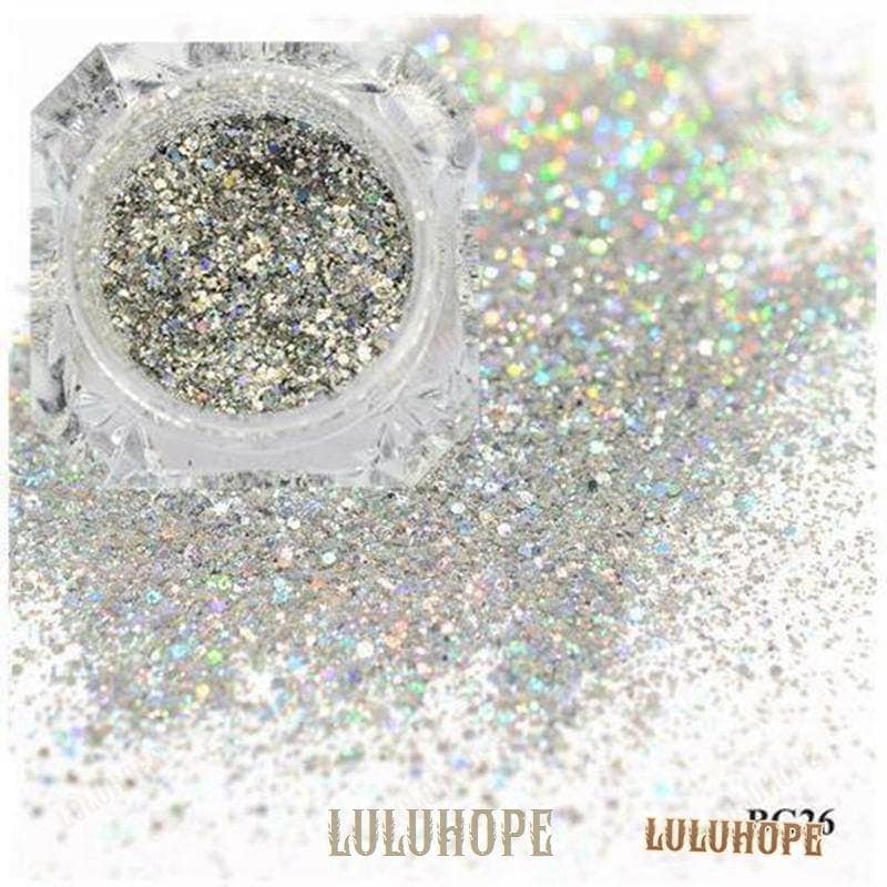 【1つ買うと10つ無料】福袋25ギャラクシーグリッター ネイル セルフネイル ジェル ジェルネイル 箔 銀箔 微粒子 アートパーツ グリッター ラメ ネイルナゲット ネイルアート パウダー171