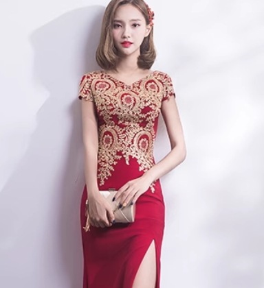 ワンピース デート モテアイテム ロング イブニングドレス チャイナドレス スリット 刺繍 大人可愛い きれいめ 上品 おしゃれ かっこいい 大人可愛い ラブリー キュート ガーリー クール モード系 ワンピース デート モテアイテム ロング イブニングドレス チャイナドレス スリット 刺繍 大人可愛い きれいめ 上品 おしゃれ かっこいい 大人可愛い ラブリー キュート ガーリー クール モード系