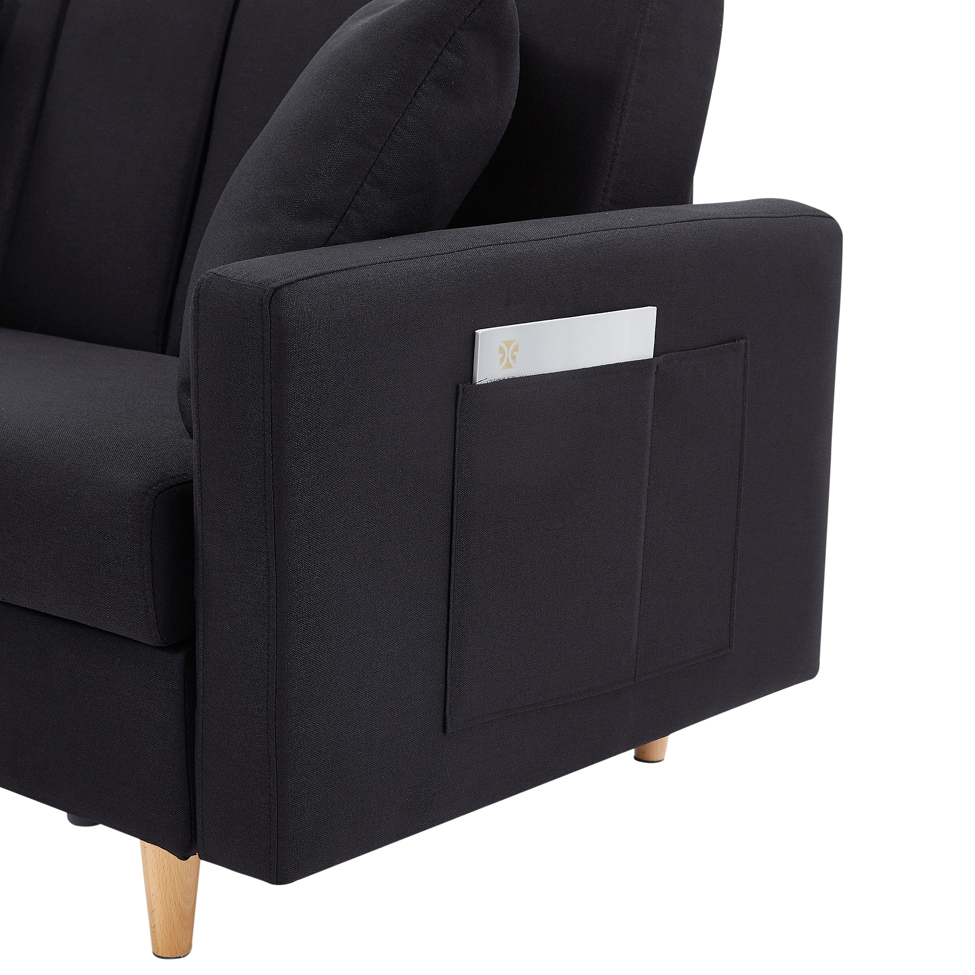 412ソファ ソファーベッド カウチソファ 3人掛け オットマン付き 多機能ソファ 左右側とも取り付けるアームレスト たくさん収納 レイアウト自由 クッション2個 (do not include ot 412ソファ ソファーベッド カウチソファ 3人掛け オットマン付き 多機能ソファ 左右側とも取り付けるアームレスト たくさん収納 レイアウト自由 クッション2個 (do not include ot