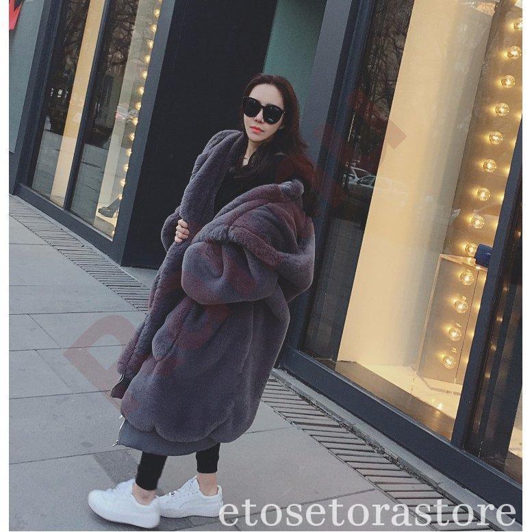 万能流行感レディースファーコート冬作モッズコートムートンコートコートカジュアルテーラード上着コートレディース無地防寒 万能流行感レディースファーコート冬作モッズコートムートンコートコートカジュアルテーラード上着コートレディース無地防寒