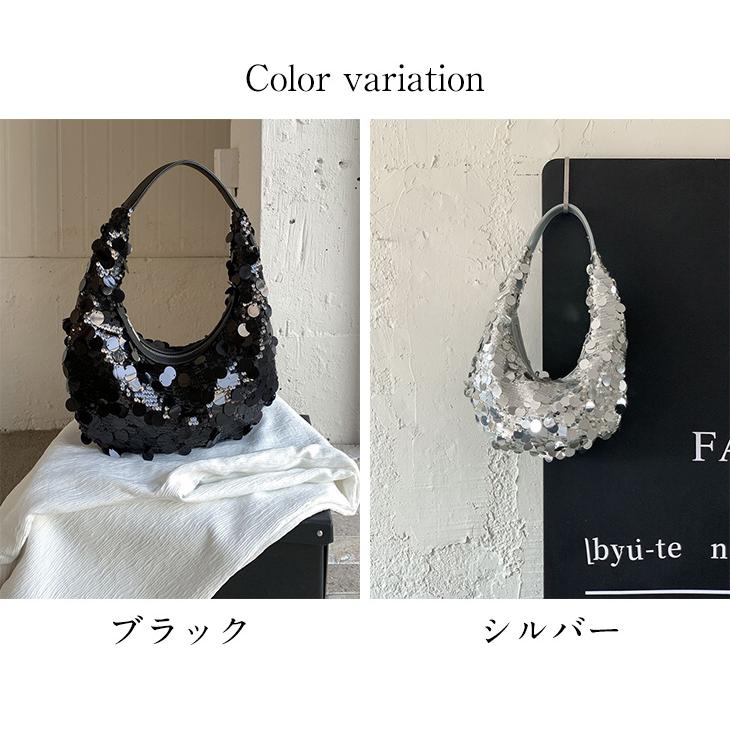 【期間限定】スパンコール キラキラ ムーンクレセント型 ショルダーバッグ 【akb312-132】【予約販売:15-20日】60込 【期間限定】スパンコール キラキラ ムーンクレセント型 ショルダーバッグ 【akb312-132】【予約販売:15-20日】60込
