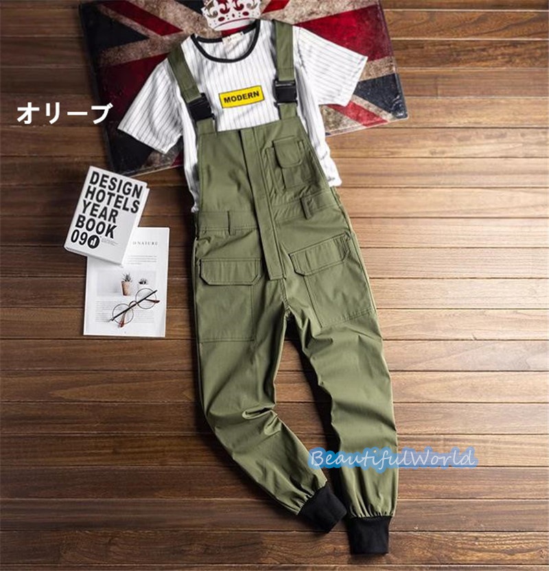 サロペット メンズ オーバーオール つなぎ オールインワン サスペンダー ストリートアメカジ 無地 作業服 春秋 お洒落24bdk50 サロペット メンズ オーバーオール つなぎ オールインワン サスペンダー ストリートアメカジ 無地 作業服 春秋 お洒落24bdk50