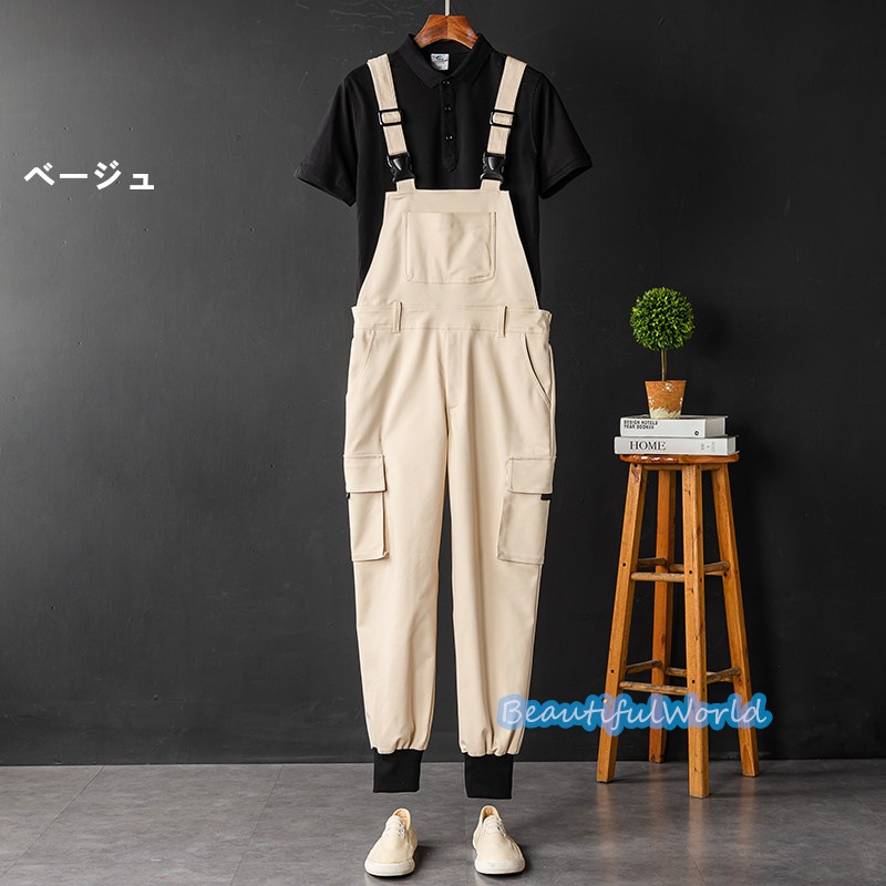 サロペット メンズ オーバーオール つなぎ オールインワン サスペンダー ストリートアメカジ 無地 作業服 春秋 お洒落24bdk50 サロペット メンズ オーバーオール つなぎ オールインワン サスペンダー ストリートアメカジ 無地 作業服 春秋 お洒落24bdk50