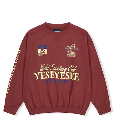 スウェット・トレーナー YESEYESEE YES Dyed LS Orange YS231TTSLT05ORG yeseyesee Warming Dyed L/S - Orange | International Store