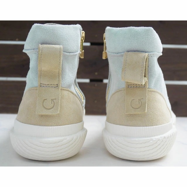 スピングル ハイカット スニーカー レディース カジュアルシューズ メンズ ゴートスエード 日本製 サイドファスナー付き 本革 SP-1808 アイス 靴 メイドインジャパン スピングル ハイカット スニーカー レディース カジュアルシューズ メンズ ゴートスエード 日本製 サイドファスナー付き 本革 SP-1808 アイス 靴 メイドインジャパン